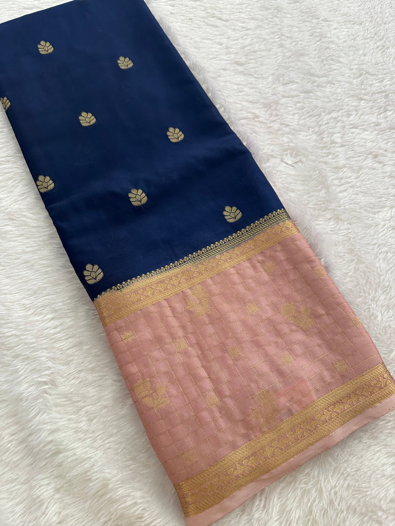 Crape Fancy Saree-JU3