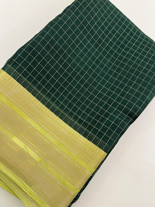 Crepe Chiffon Saree