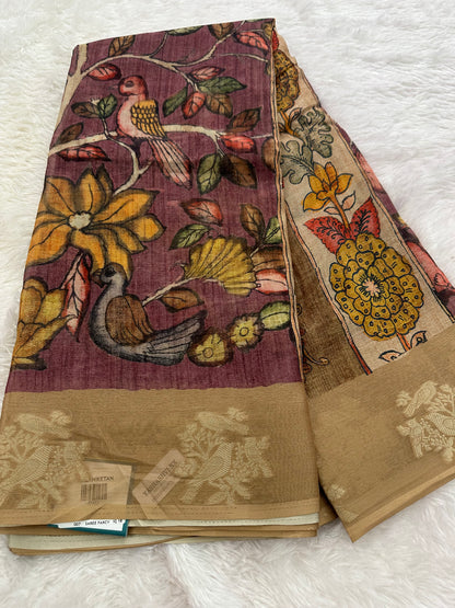 Printed Tussar Fancy-Ap1