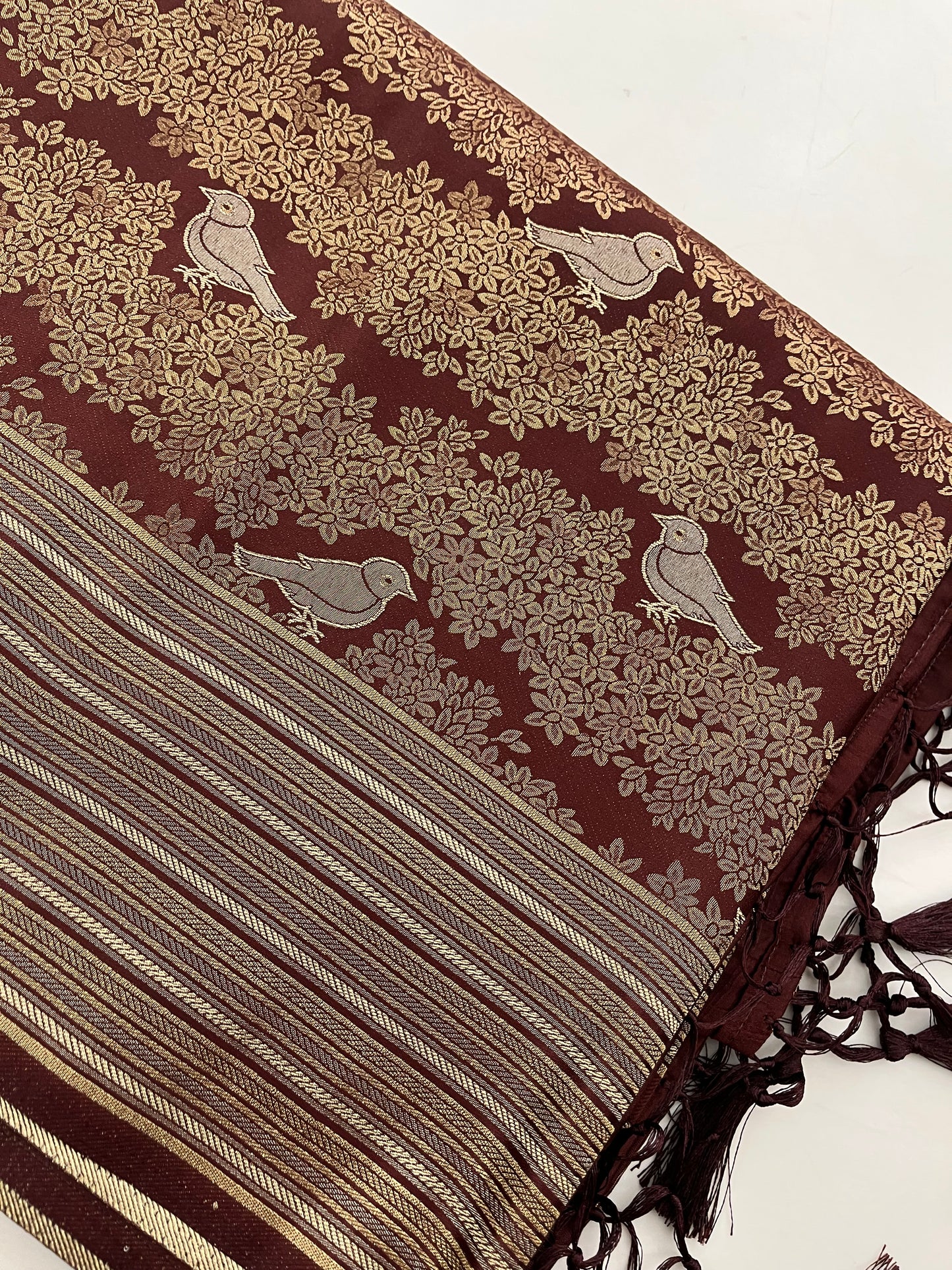 Crepe Brocade Banarasi