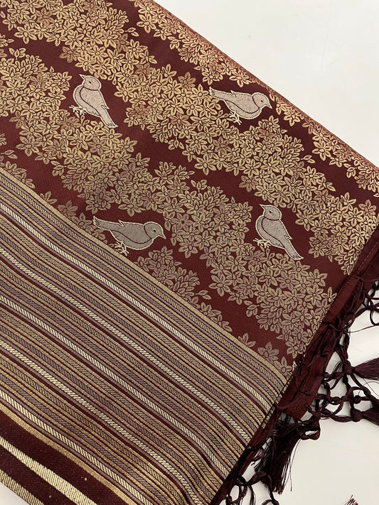 Crepe Brocade Banarasi