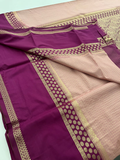 Designer crape silk