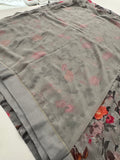 Premium floral printed Chiffons -AU4