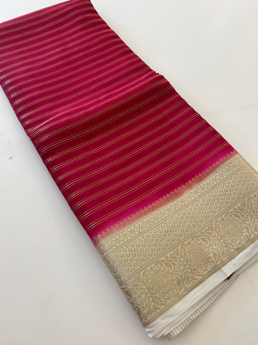 Designer Crape silk saree