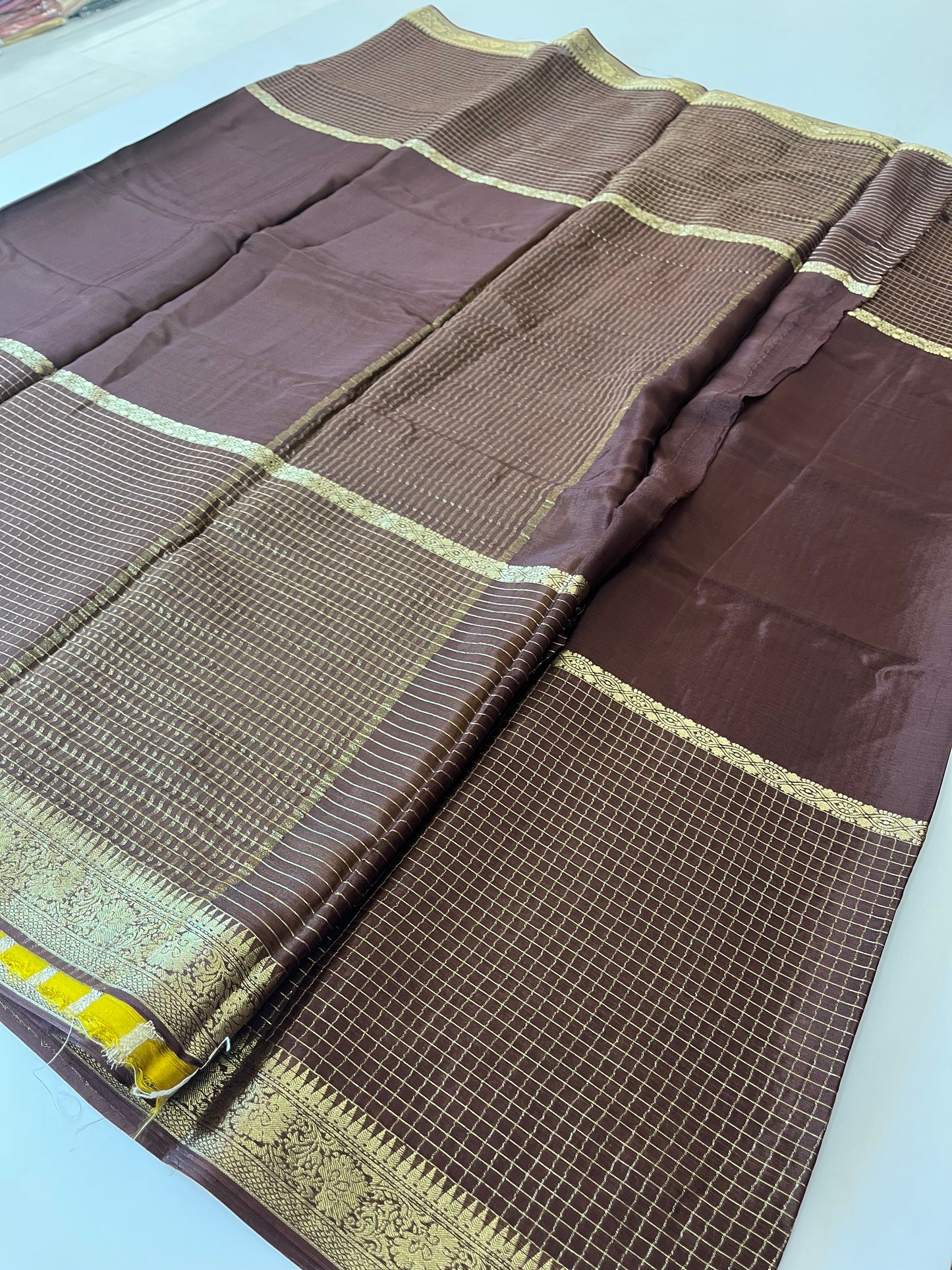 Banarasi Crape Checks