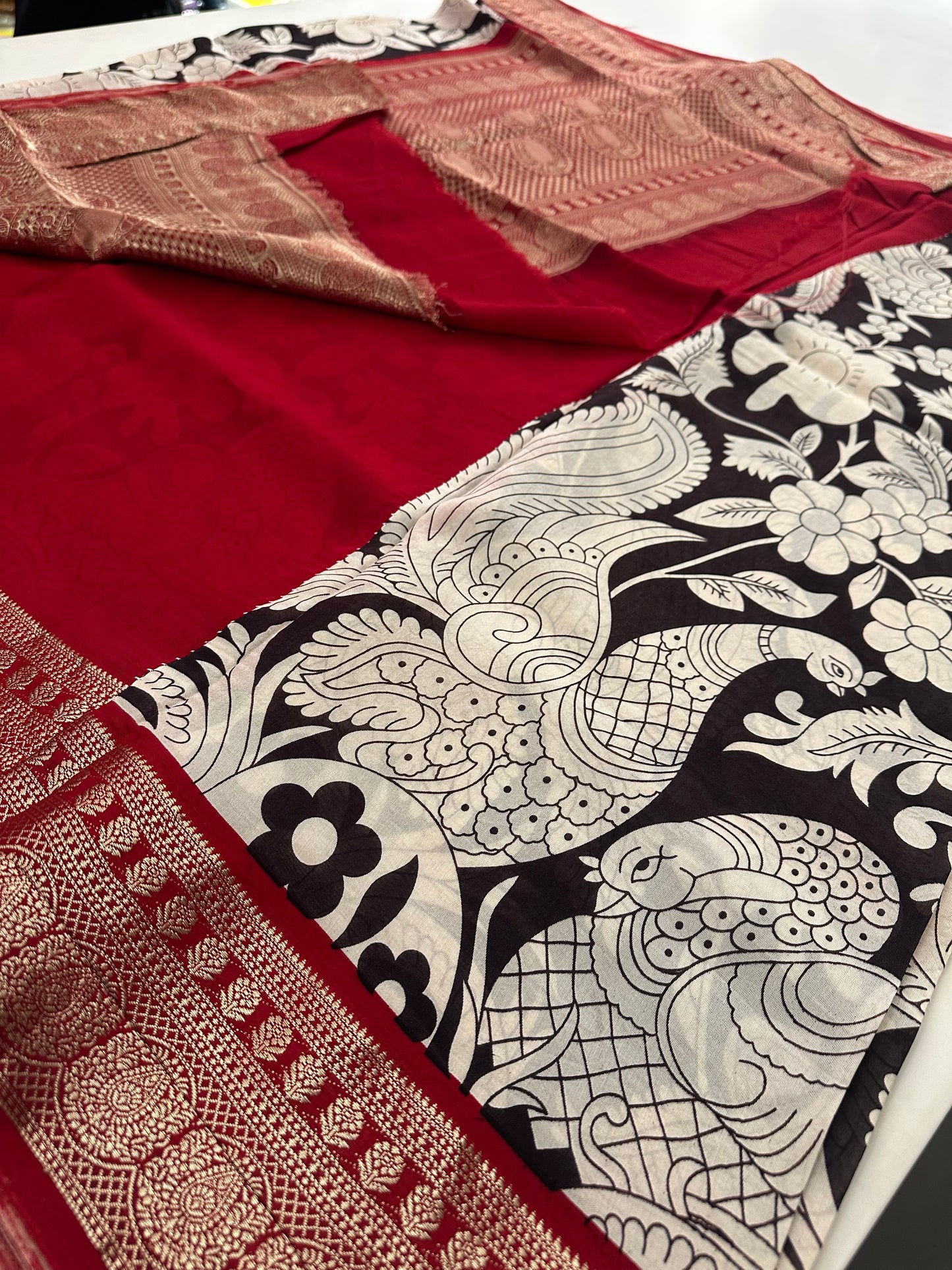 Kalamkari Crape Fancy -F3