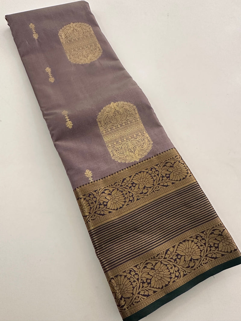Semi Kanchi Silk Saree-J24