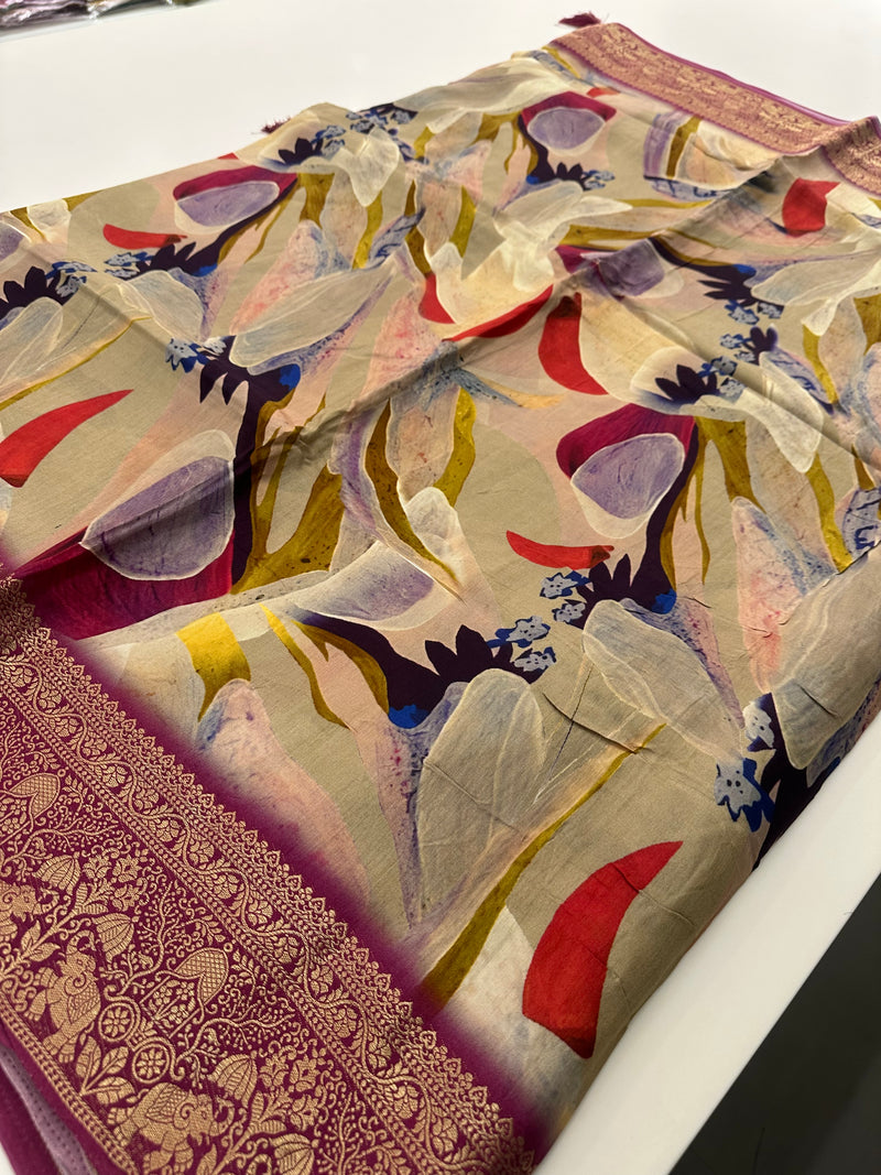 Printed Viscose Designer Concept- JU28