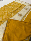 Patola Stone Work Fancy Saree-J30