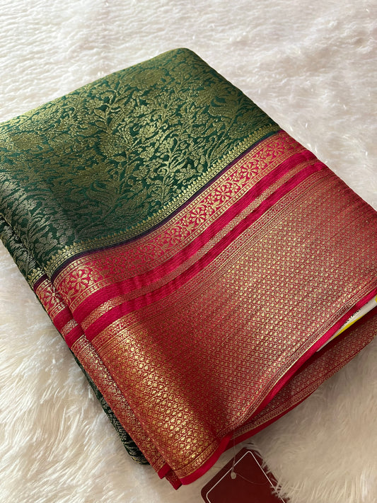 Banarasi Brocade soft silk