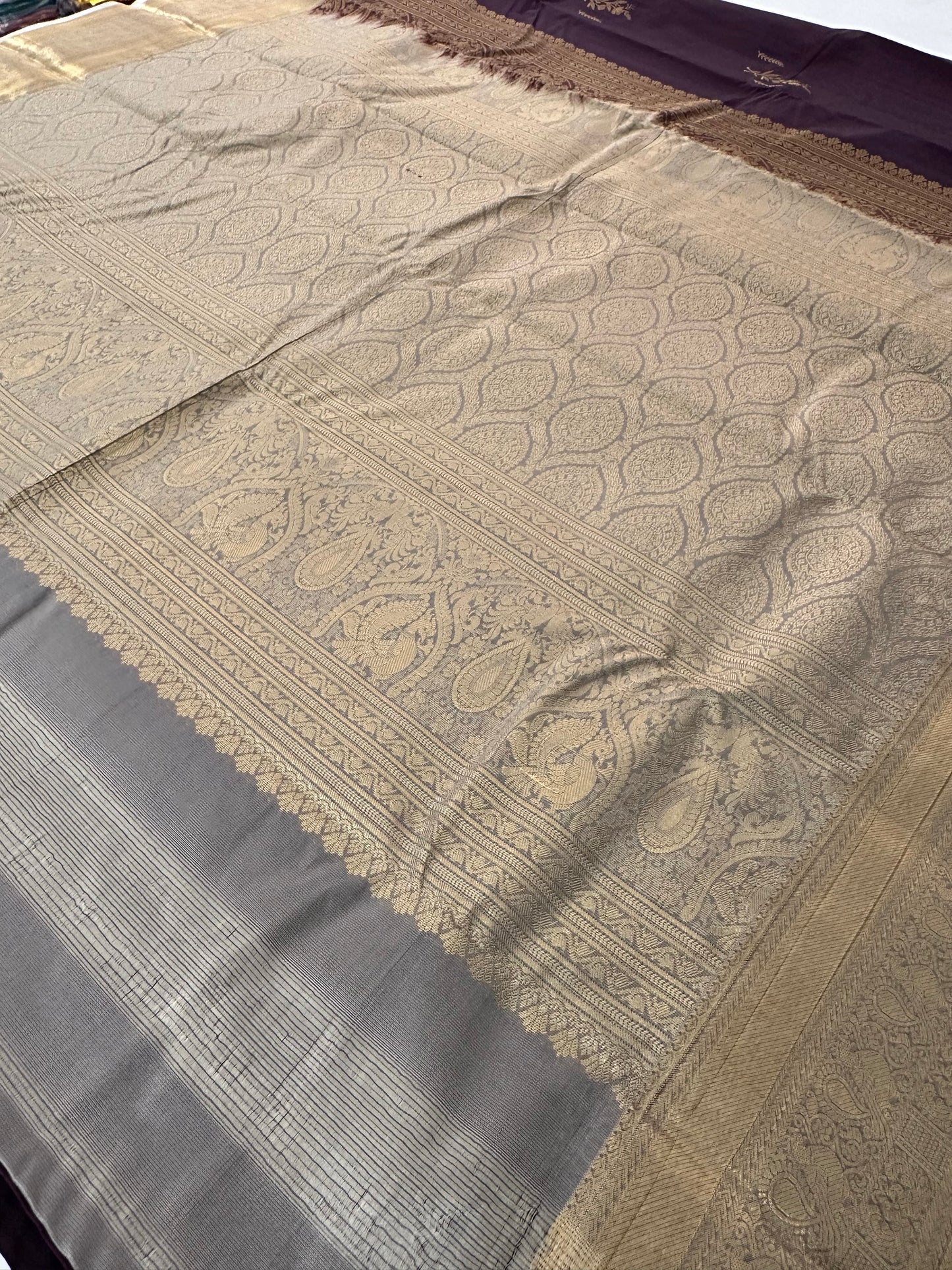 Semi Kanchi Silk Saree