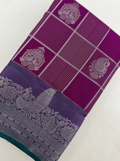 Semi Kanchi  Silk Saree