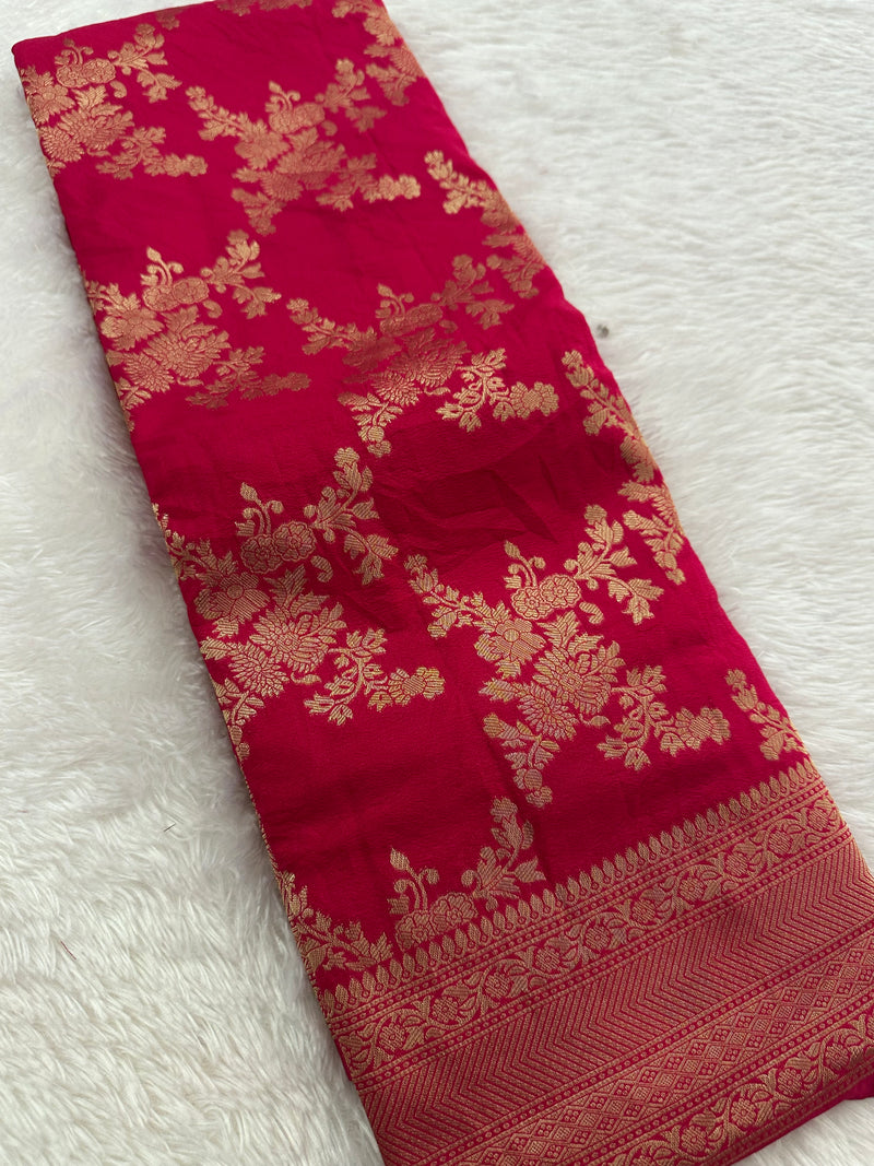 Banarsi Crape Silk-JU8