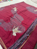Premium Tussar weaving Buttas-M4