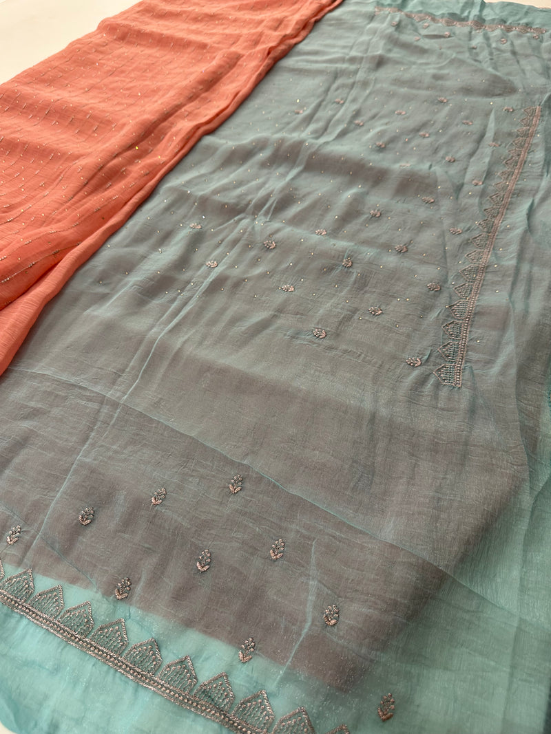 Fancy Designer work saree- M26