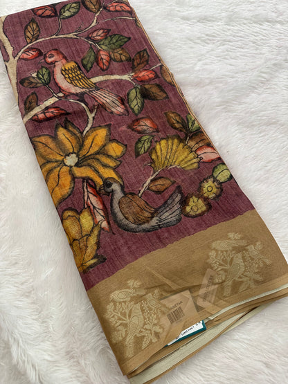 Printed Tussar Fancy-Ap1