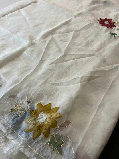 Buttersilk fancy saree