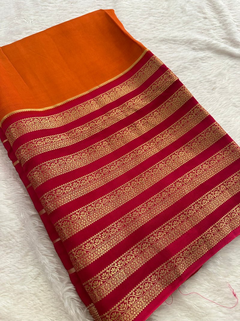 Banarsi Fancy Silk Saree-JU9