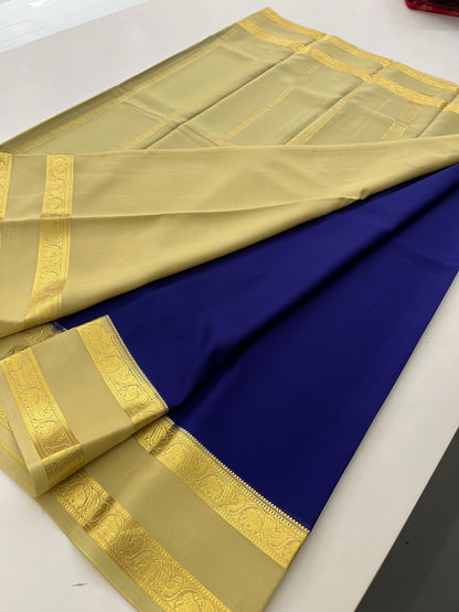 70GSM Pure Mysore Crepe Silk Saree