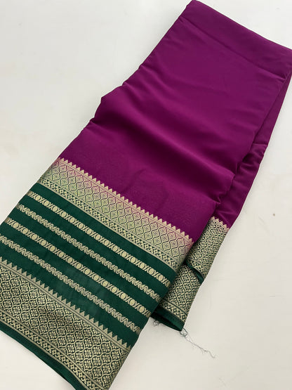 Premium crape silk