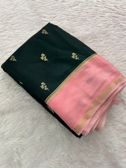 Fancy Gajji Silk Saree-M15