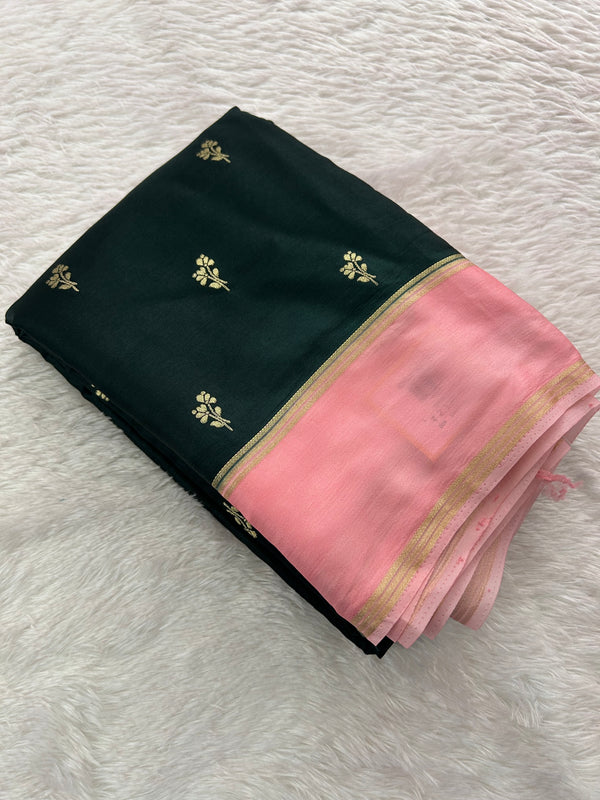 Fancy Gajji Silk Saree-M15