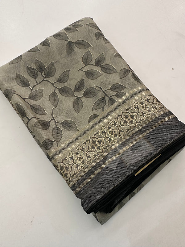 Brosso Fancy Leaf Printed-J18