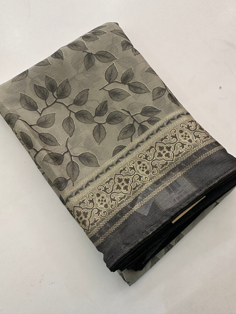 Brosso Fancy Leaf Printed-J18