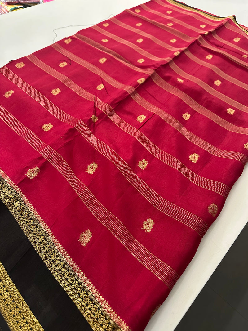 Banarsi Viscose Fancy Saree-J20