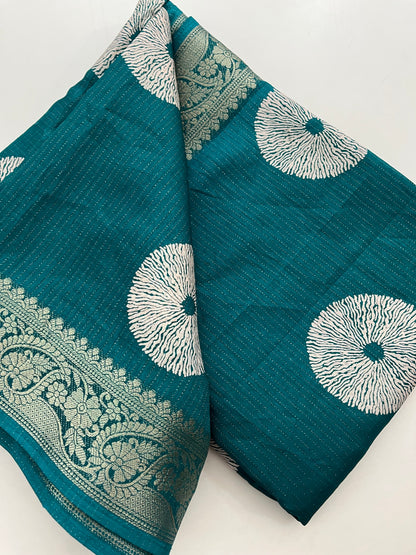 Ju11 Tussar Chiffon