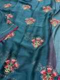 Marshmallow Chiffon Saree-AU2