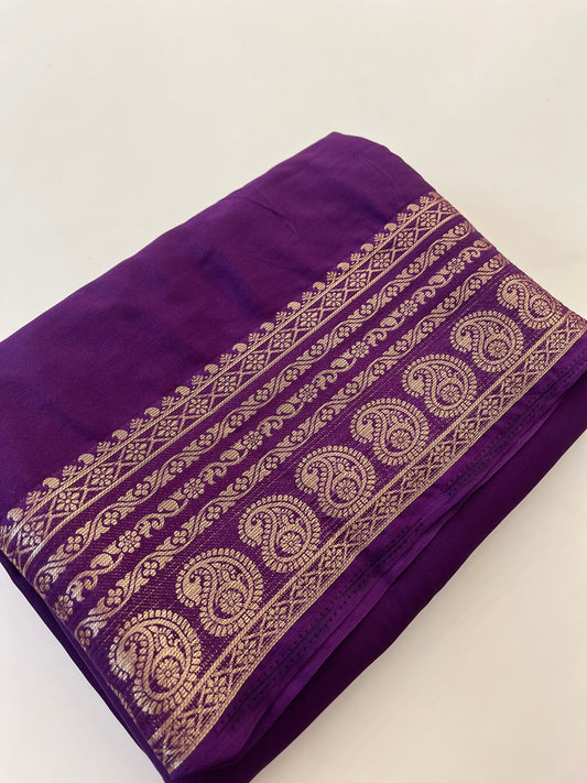 Crape Fancy Saree