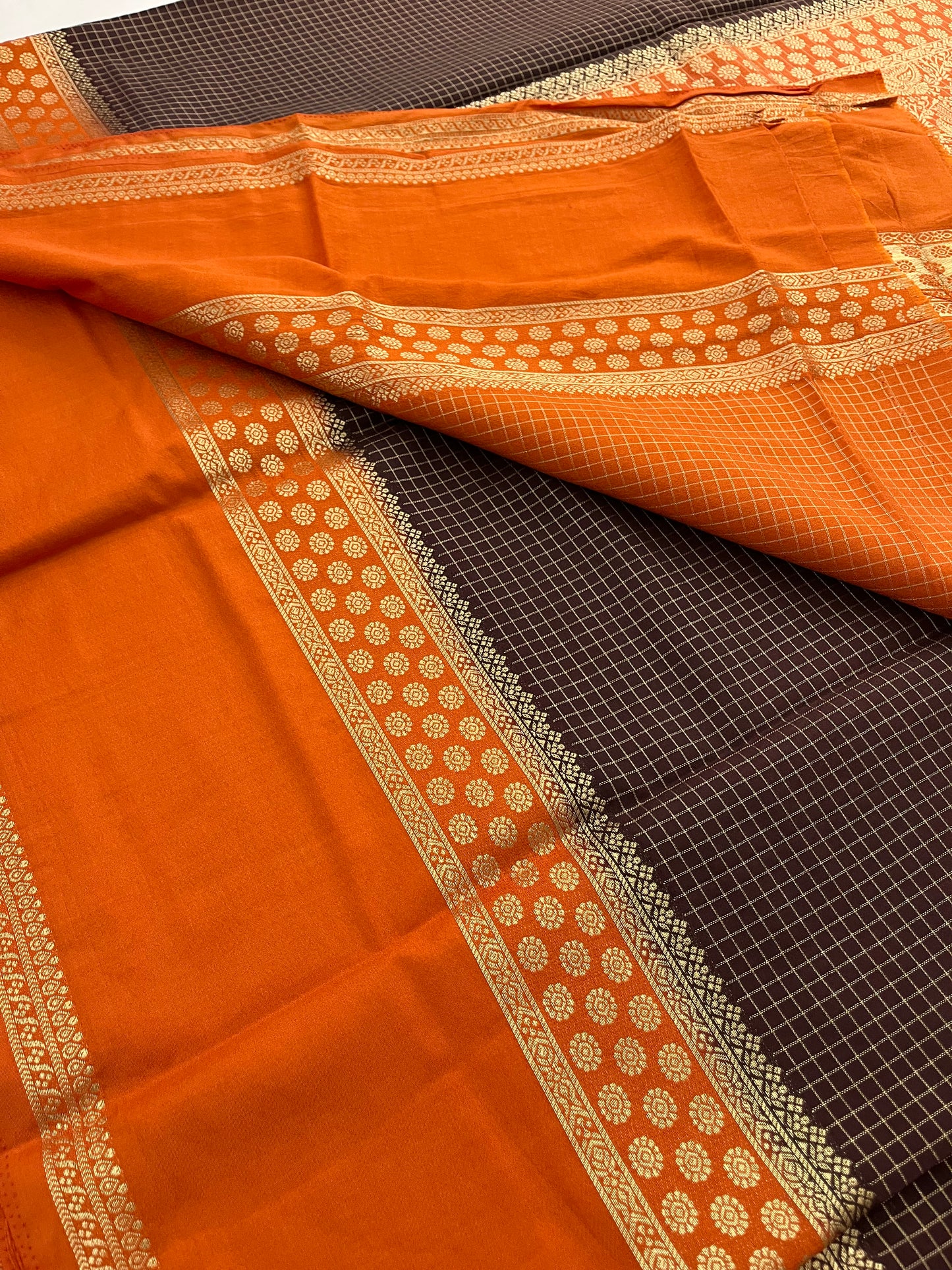 Designer crape silk