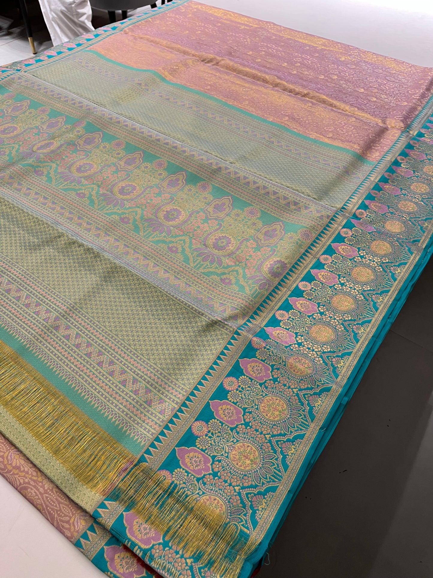 Designer Kanchi silk saree