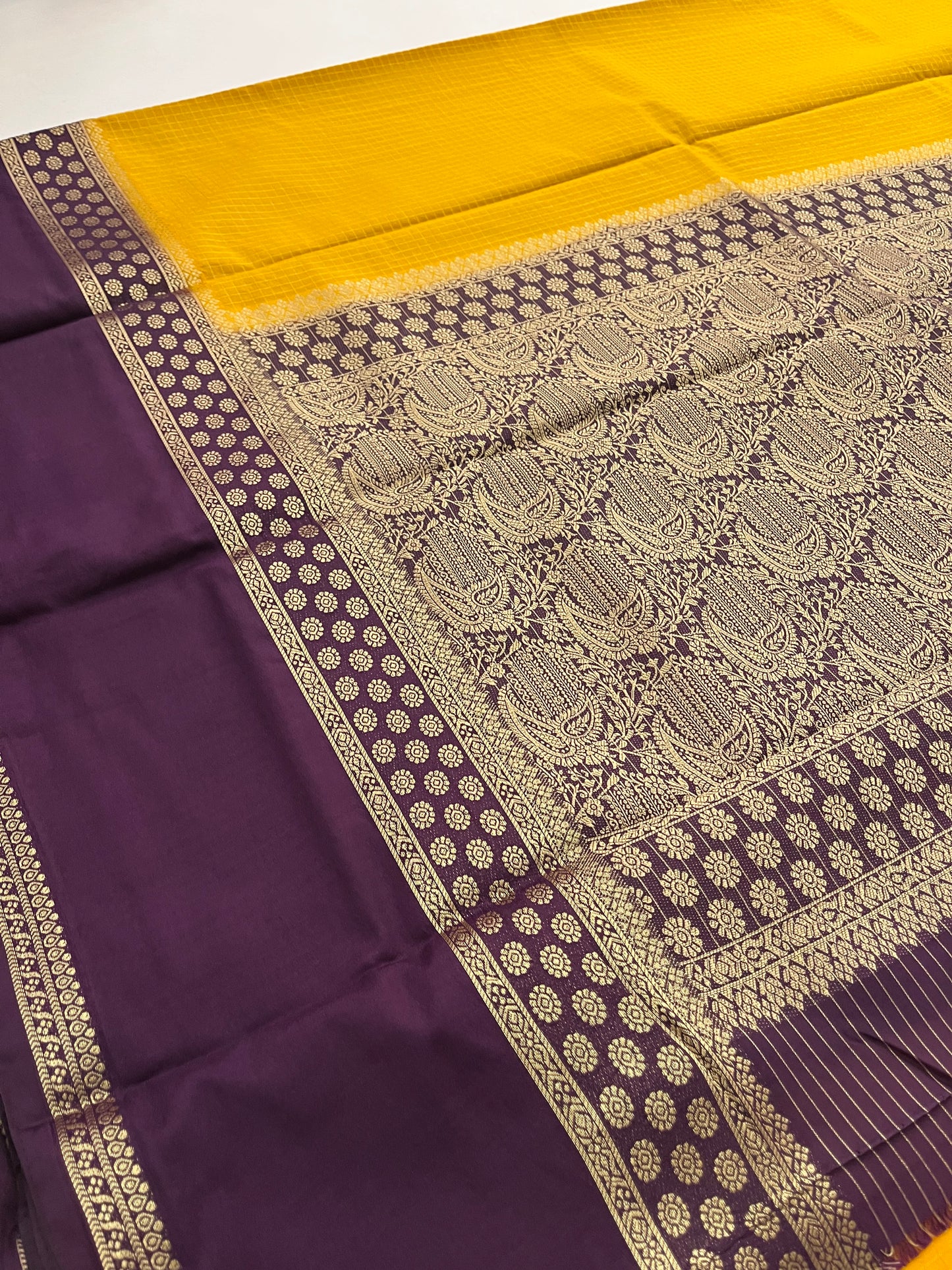 Designer crape silk