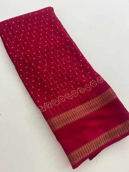 Tussar Silk Print