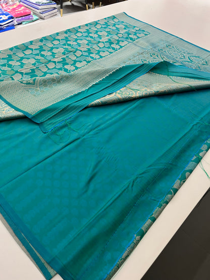 Double zari Soft Saree