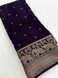 Premium Laser Chiffon Saree-M15