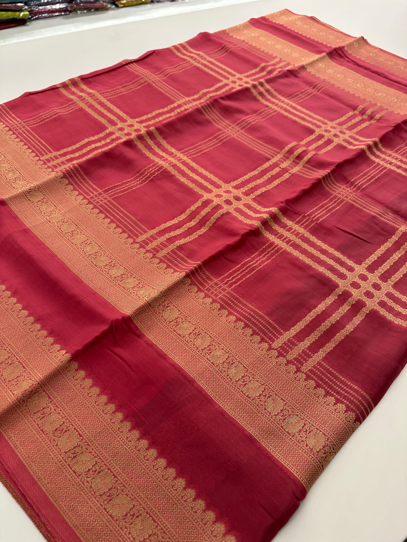 Premium Semi Mysore silk🌹-AU9