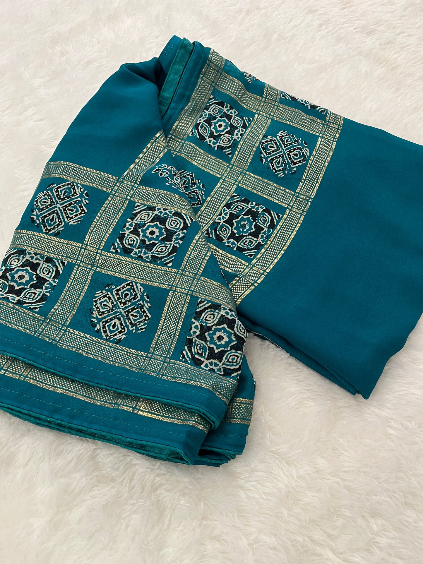 Bandhini Crape Chiffon