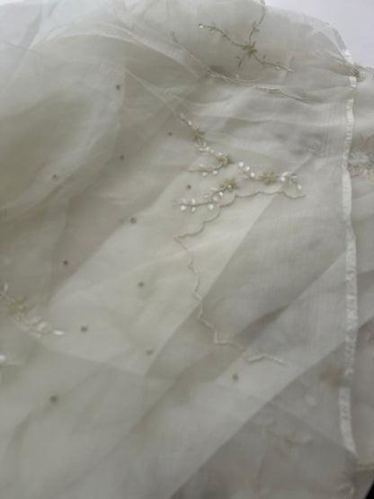 Organza Work Fancy Appliqué Work-M24
