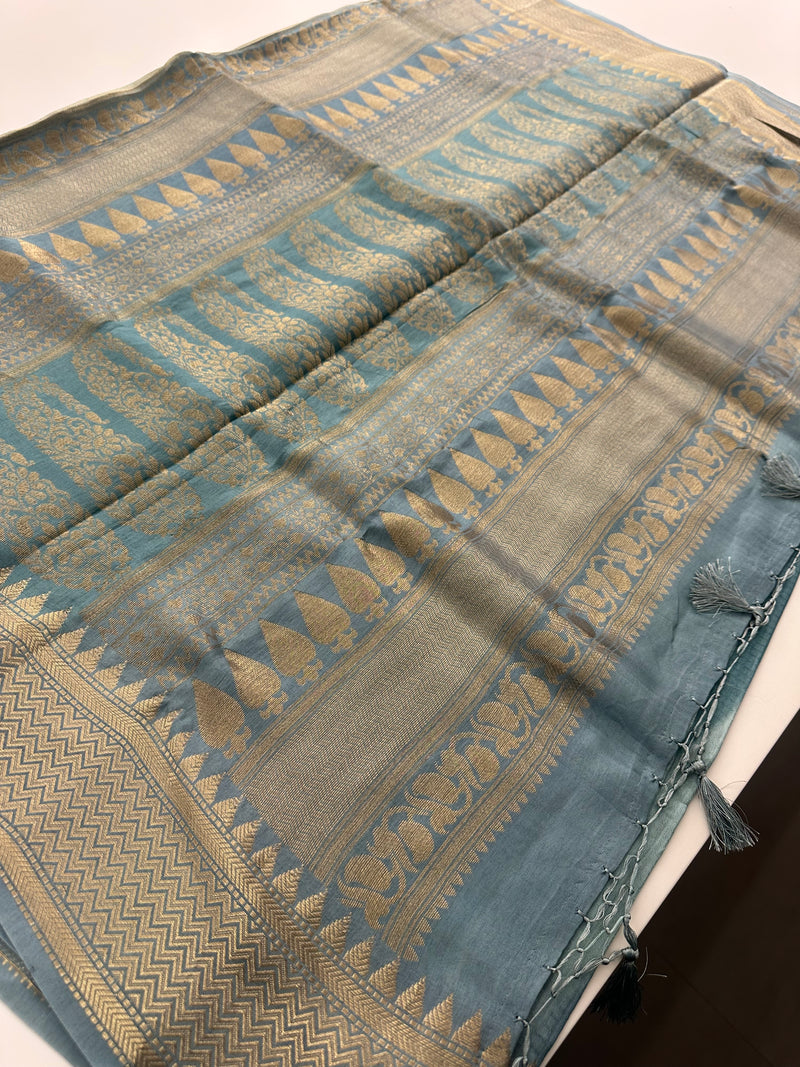 Banarsi Crape Designer-JU4
