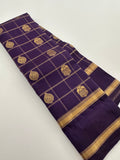 Self Kanchi Silk Sarees🌹-AU14
