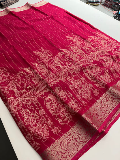 161-Kalamkari Dola fancy