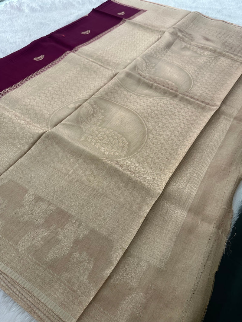 Banarasi Viscose Fancy Saree-JU10