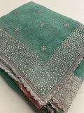Organza Work Saree-M30