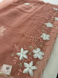 Organza Work Fancy Appliqué Work-M24
