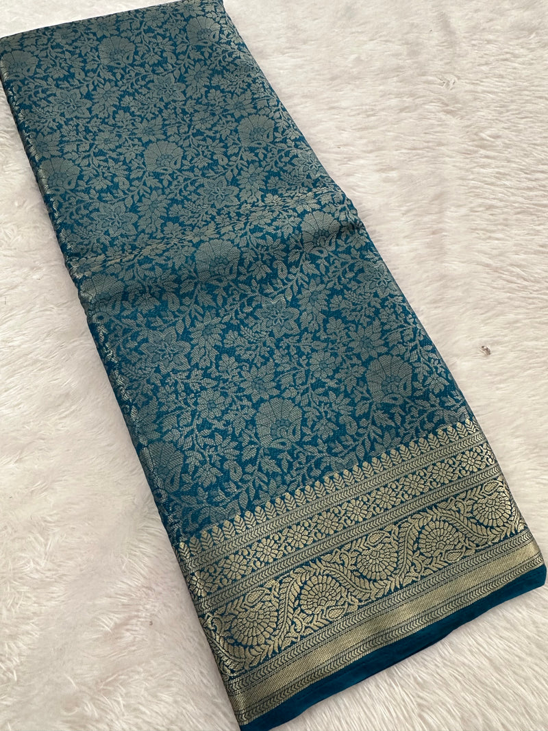 Banarsi Georgette Brocade-JU8