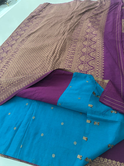 Kalamkari Tussar Printed-M26