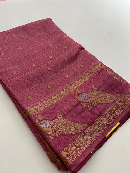 Tussar Fancy saree
